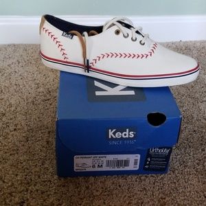 Keds baseball stitching sneaker
